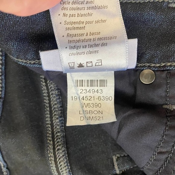 NWT! PAIGE sz 25 Hoxton Crop Transcend High Rise Lisbon Skinny ANKLE - Picture 5 of 7